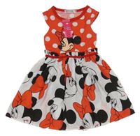 Nové - Červeno-bílé šaty s Minnií Vogue
