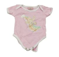 Světlerůžovo-bílé body s potiskem Starostliví medvídci 