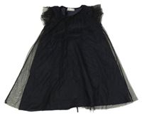 Černé tylové šaty Zara 