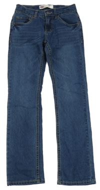 Tmavomodré slim rifle Levi´s 