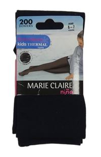 Nové - tmavomodré thermo punčocháče MARIE CLAIRE