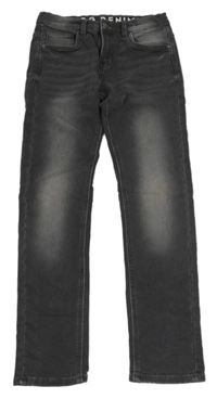 Tmavošedé teplákové rifle C&A