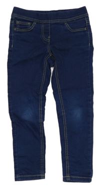 Tmavomodré riflové džegíny C&A