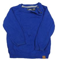 Safírový svetr H&M