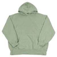 Světleolivová mikina s kapsou a kapucí C&A