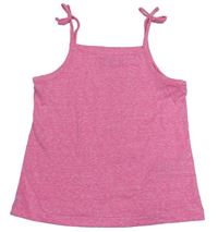 Růžový melírovaný top M&S