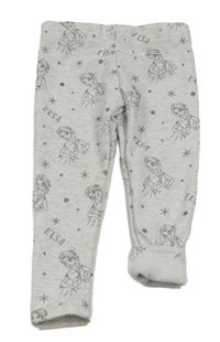 Světlešedé melírované zateplené legíny s Frozen Primark