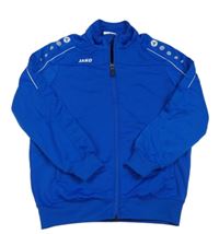 Safírová sportovní propínací mikina Jako