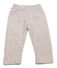 Světlerůžové sametové tepláky