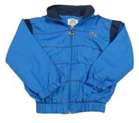 Modrá šusťáková sportovní bunda Lacoste