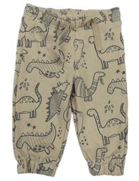 Béžové tepláky s dinosaurem Primark