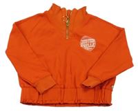 Červená mikina s nápisem Scotch&Soda