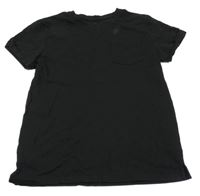 Černé tričko s kapsou Primark