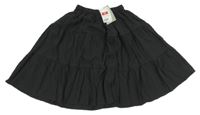 Nové - Černá krepová sukně H&M