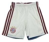 Bílé fotbalové funkční kraťasy - FC Bayern Mnichov Adidas