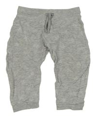 Šedé melírované tepláky s hvězdami H&M