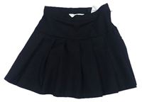 Černá skládaná sukně H&M