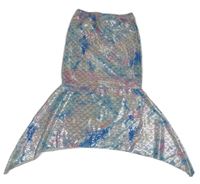 Modro-růžovo-stříbrný vzorovaný ocas mořské panny Primark