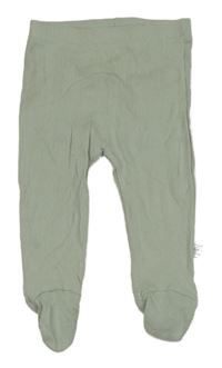 Mintové žebrované polodupky Matalan