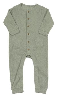 Minový žebrovaný úpletový overal Matalan