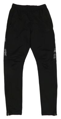 Černé sportovní tepláky
