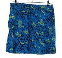 Dámská tyrkysová vzorovaná sukně Papaya 