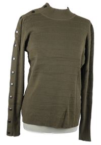 Dámský hnědý žebrovaný svetr Shoeby 