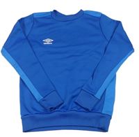 Modrá sportovní mikina s logem Umbro