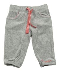 Šedé sametové kalhoty Papagino