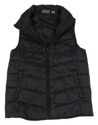 Černá šusťáková zateplená vesta Pepperts