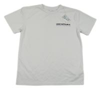 Nové - Bílé sportovní tričko a nápisem Primark