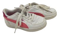 Bílo-růžové botasky Puma vel. 29