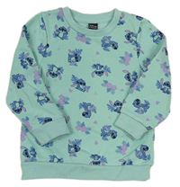 Tyrkysová mikina se Stichem Primark