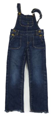 Tmavomodré laclové rifle Kiabi