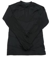 Černé funkční triko Kipsta 