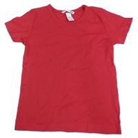 Malinové tričko H&M