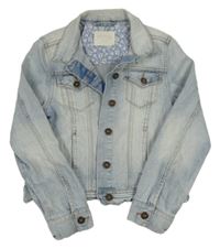 Světlemodrá riflová crop bunda Johnnieb