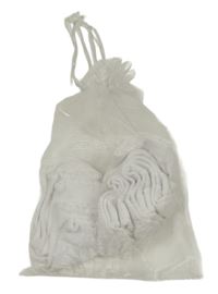 Nové - 6x bílé ponožky 