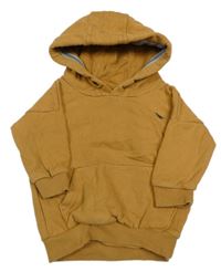 Medová mikina s dinem a kapucí Next