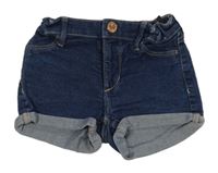 Tmavomodré riflové kraťasy Denim Co.