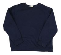 Tmavomodrá mikina H&M
