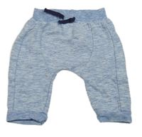 Modro-bílé melírované tepláky C&A