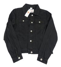 Nové - Černá riflová crop bunda Cool Club 