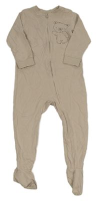 Béžový overal s medvídkem H&M