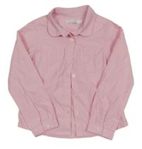 Růžovo-bílá pruhovaná halenka Cool Club