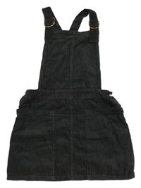 Šedá manšestrová laclová sukně M&S