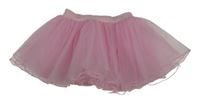 Světlerůžová tylová tutu sukně 