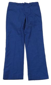 Kobaltově modré společenské kalhoty C&A