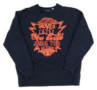 Tmavomodrá mikina s nápisem Tom Tailor