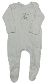 Bílý overal s mráčkem George 